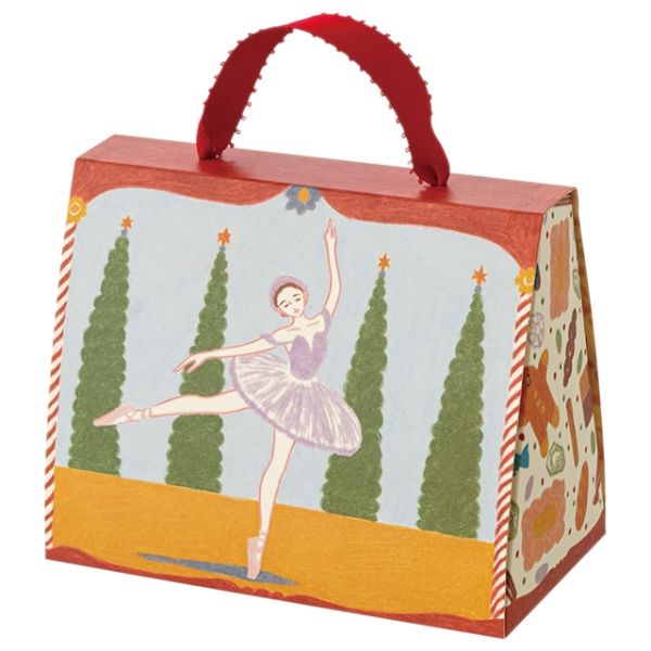 【1点】ギフト箱 シャルムギフトボックスバッグ-1 バレリーナ(10枚) ヘッズ 00453144