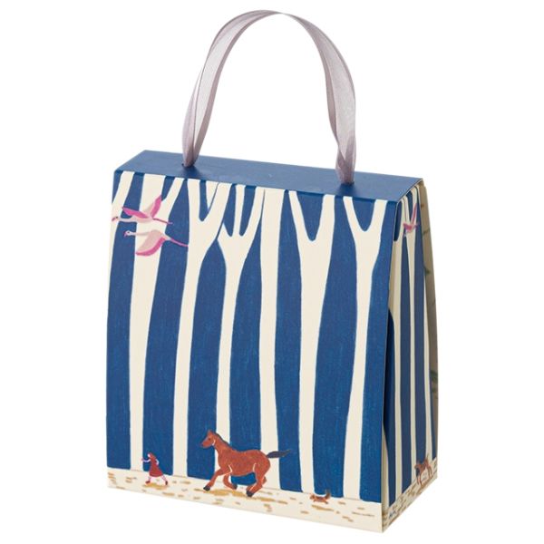 【1点】ギフト箱 シャルムギフトボックスバッグ-4 フォレスト(10枚) ヘッズ 00453149