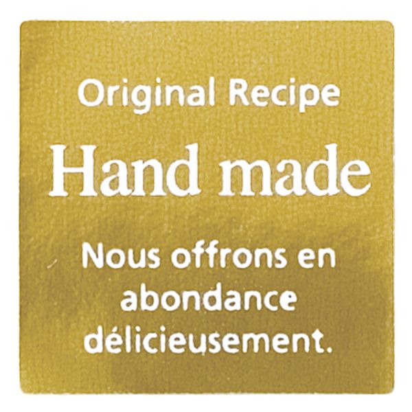 【1点】シンプルハンドメイドロールシール-ゴールド(500枚) ヘッズ 00453496