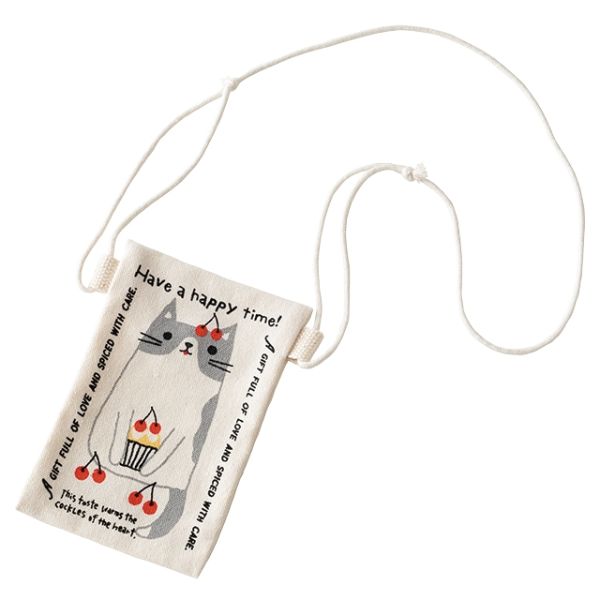 【1点】袋 スイートアニマルポシェット-2 ネコ(10枚) ヘッズ 00453533