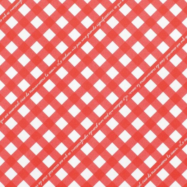 【1点】チェック包装紙-1(50枚) ヘッズ 00453864