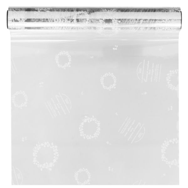 【1点】包装紙 ナチュラルバインショートOPPロール-1(1巻) ヘッズ 00454141