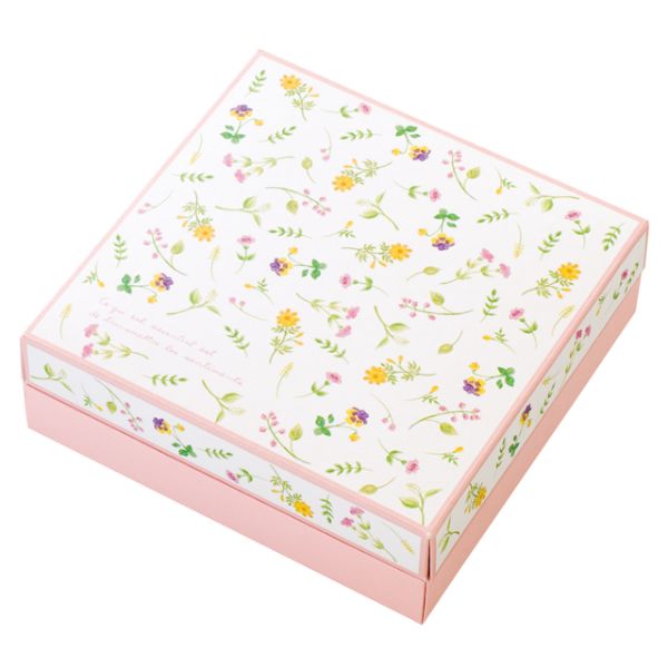 【1点】ギフト箱 ナチュラルフラワーギフトBOX-M(10枚) ヘッズ 00454161