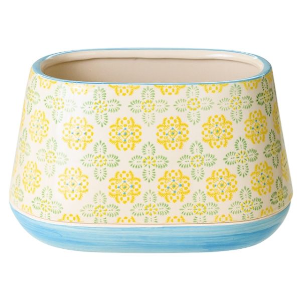 【1点】フラワー什器 ハンドメイドプリントフラワーポット-5(1個) ヘッズ 00455065