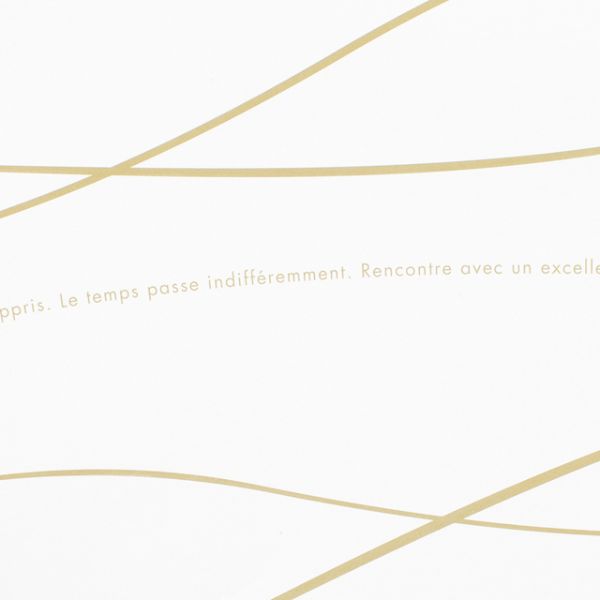 【1点】ウェーブ包装紙 ゴールド-3(50枚) ヘッズ 00455083