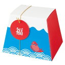 【1点】ギフト箱 フジサンギフトBOX-M 福タッグ付(10枚) ヘッズ 00455470