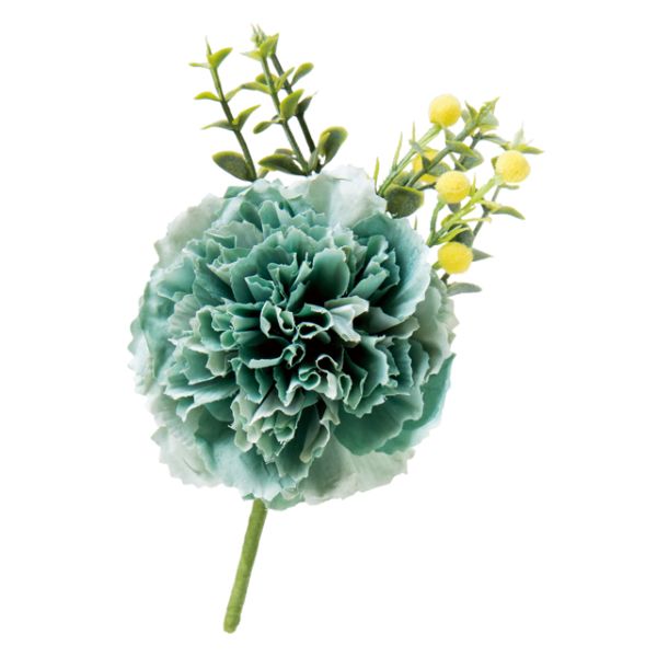 【1点】贈答用飾り フルリールアレンジメント アンティークブルー-3(6個) ヘッズ 00455981