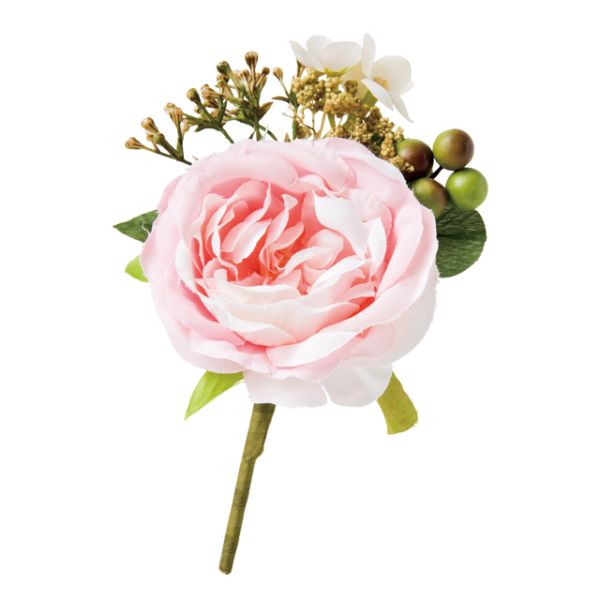 【1点】贈答用飾り フルリールアレンジメント パウダーピンク-4(6個) ヘッズ 00456049