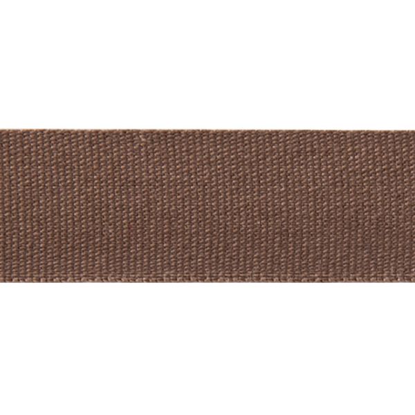 【1点】ポリエステル綿リボンブラウン-3(1巻) ヘッズ 00456792