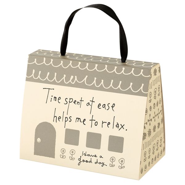 【1点】ギフト箱 リラックスライフギフトボックスバッグ-M(10枚) ヘッズ 00458313