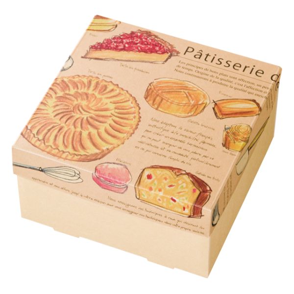 【1点】ギフト箱 パティスリーコレクションギフトボックス-S(20枚) ヘッズ 00458363