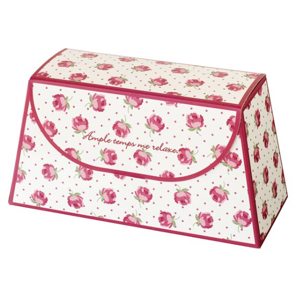 【1点】ギフト箱 ローズピンクギフトBOX-L(20枚) ヘッズ 00458589