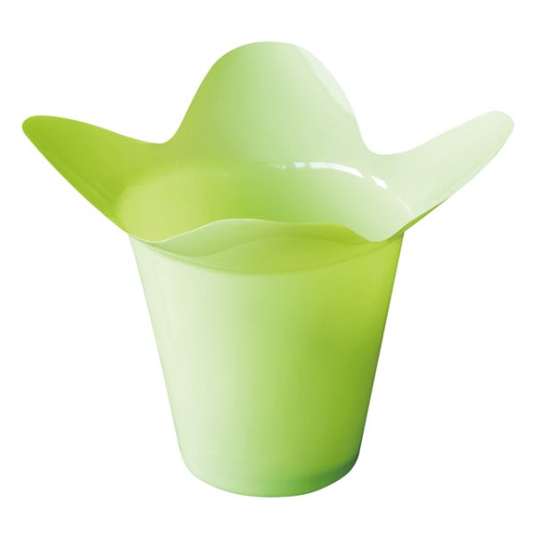 【1点】花型ポット グリーン-3(20個) ヘッズ 00458871