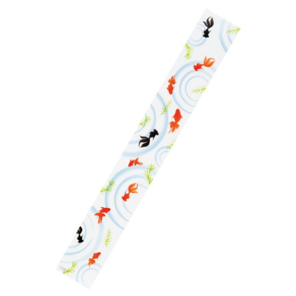 【1点】贈答用飾り 掛ケ紙 金魚模様-1(30枚) ヘッズ 00459039