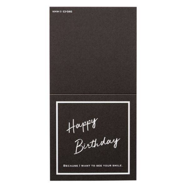 【1点】贈答用飾り 二ツ折スタイリッシュメッセージギフトカード-3(30枚) ヘッズ 00459714