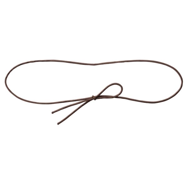 【1点】贈答用飾り 片リボンゴムタッグ-5 ブラウン(30個) ヘッズ 00460108