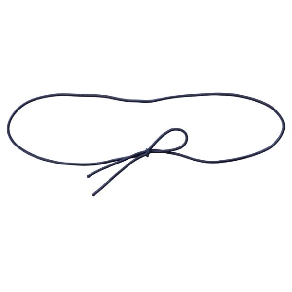 【1点】贈答用飾り 片リボンゴムタッグ-6 ネイビー(30個) ヘッズ 00460114