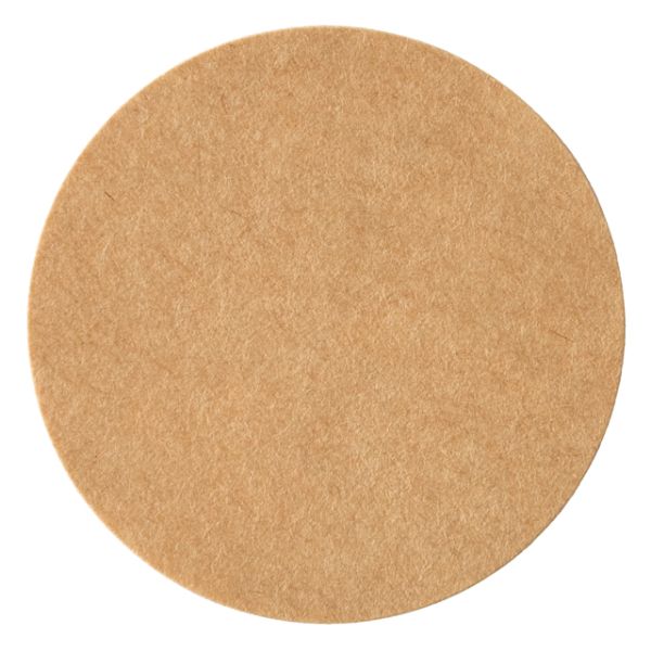 【1点】無地クラフトロールシール 円-5(500枚) ヘッズ 00460751