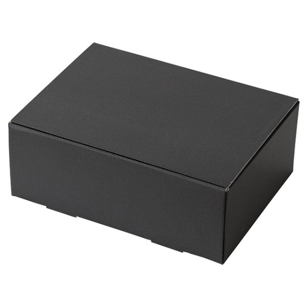 【1点】ギフト箱 無地スマートボックス ダークグレー-5(10枚) ヘッズ 00461012