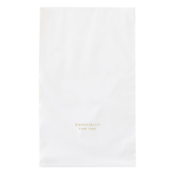 【1点】袋 梨地バッグホワイト-SS(50枚) ヘッズ 00461379