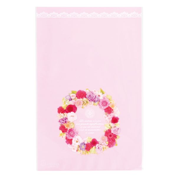 【1点】袋 フラワーカーペットOPPギフトバッグ-4(50枚) ヘッズ 00494749