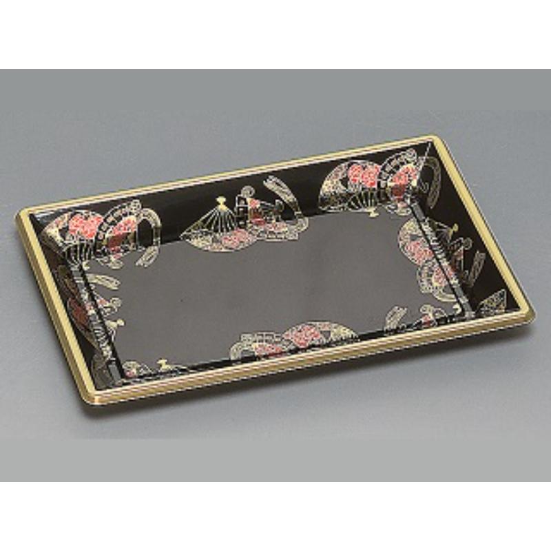 【600点】寿司容器 豊皿 240-155H 扇 本体 福助工業 00550129