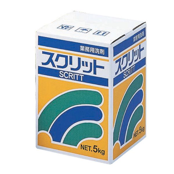 【20点】衣料用洗剤 業務用洗剤 スクリット 5kg 熊野油脂 00559342