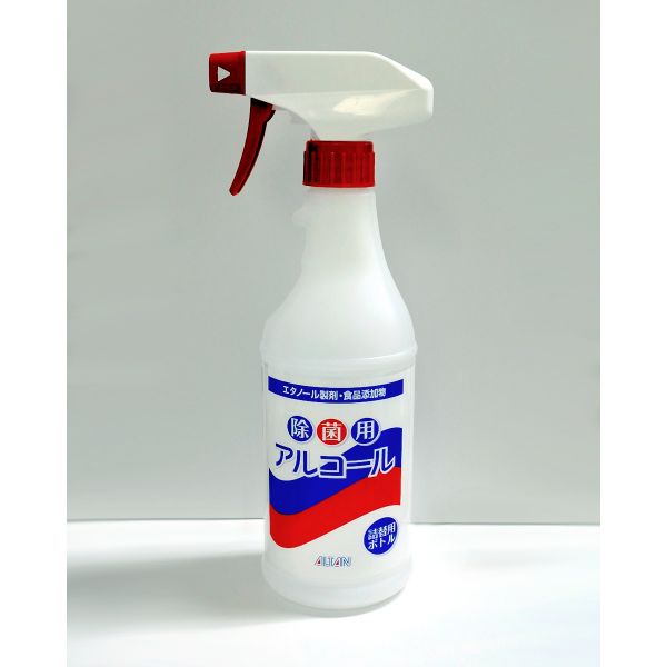 【1点】アルコール製剤 スプレーボトルV 500mlスプレー付 アルタン 00559816
