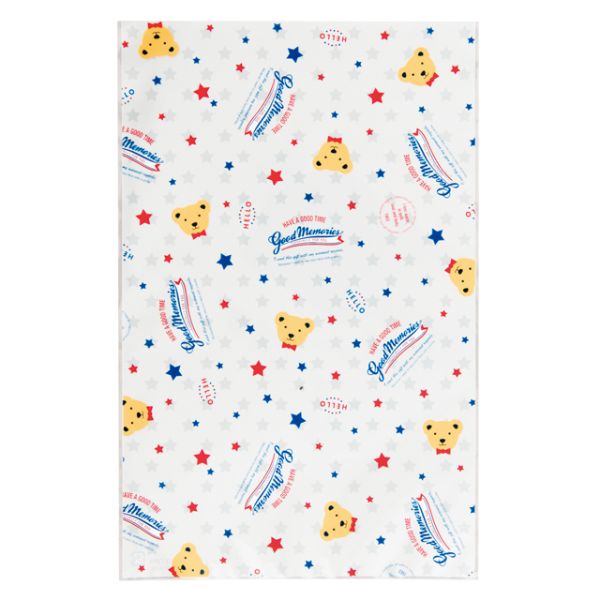 【1点】袋 アメリカンジョイベアOPPギフトバッグ-3(50枚) ヘッズ 00566004