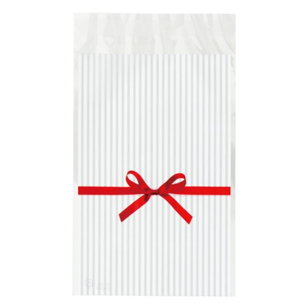 【1点】袋 リボンテープ付OPPバッグ-4(50枚) ヘッズ 00566011