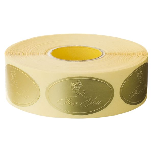 【1点】エレガントゴールドロールシール-3(500枚) ヘッズ 00569855