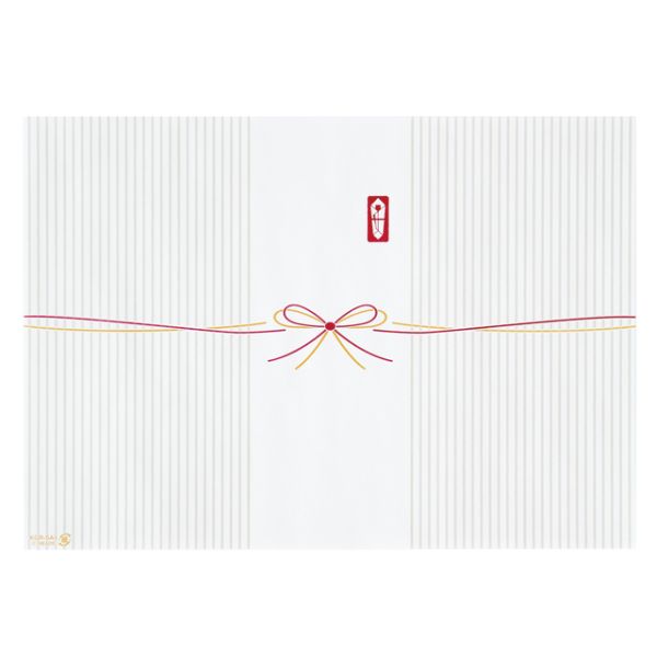 【1点】贈答用飾り 掛ケ紙レギュラー ストライプA4(30枚) ヘッズ 00611941