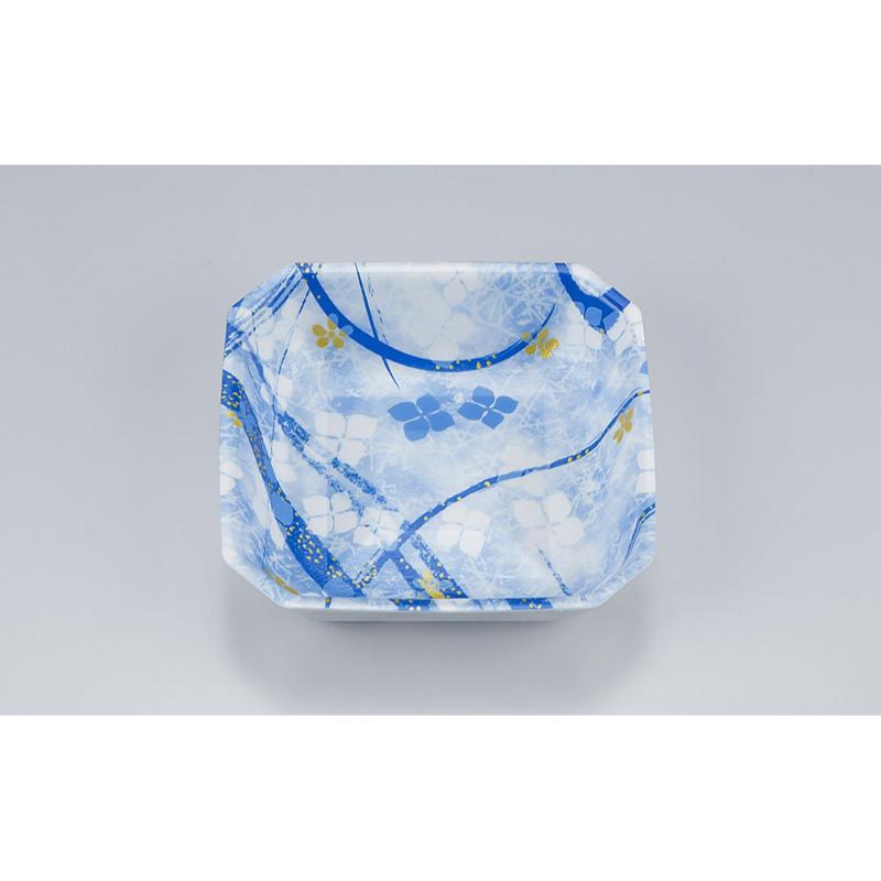 【3000点】惣菜容器 V-惣菜15深 よつば青 シーピー化成 00651387