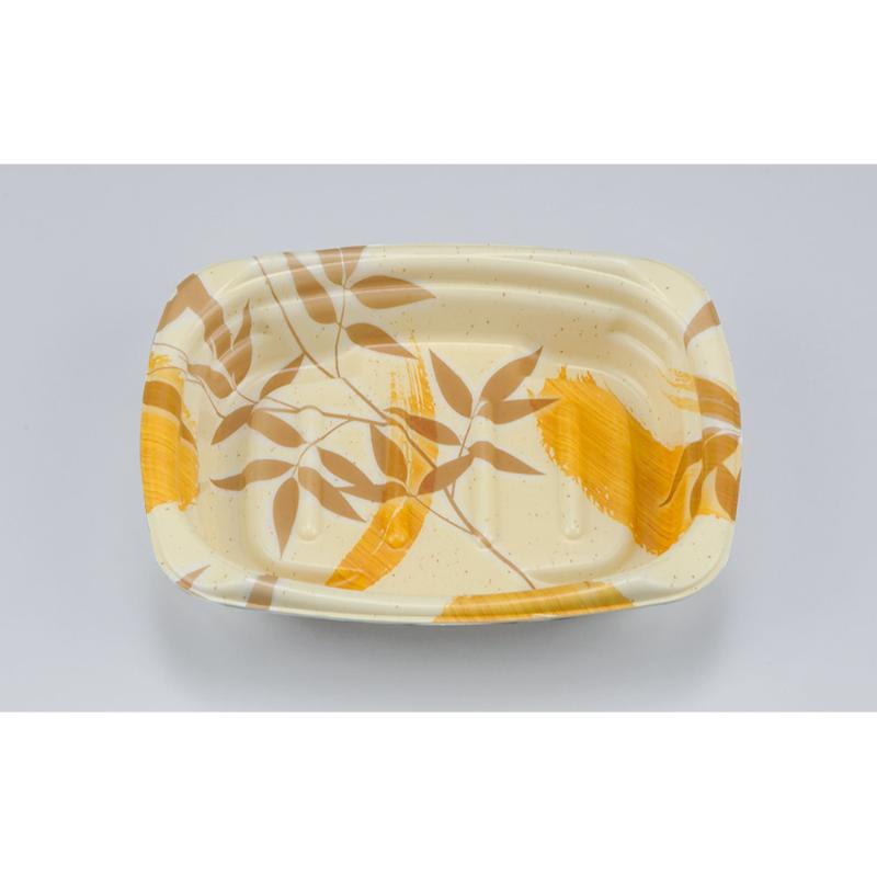 【800点】惣菜容器 TNデリホカ17-13 月竹橙 本体 シーピー化成 00656819