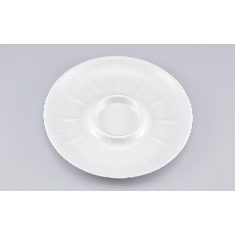 【400点】発泡トレー SF丸皿255 無地 シーピー化成 00698568