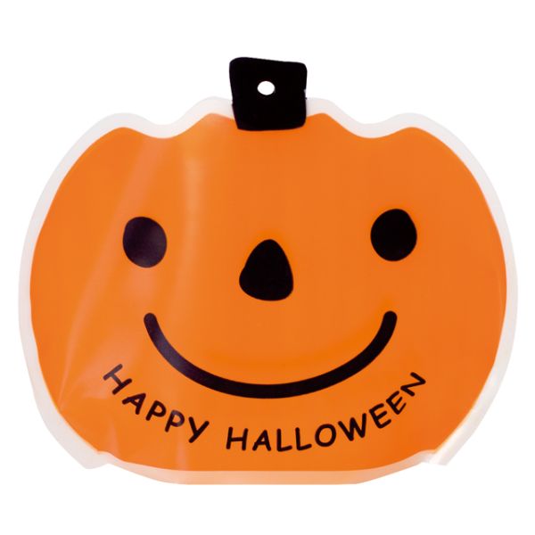 【1点】ポリ袋 ハロウィンミニバッグ-カボチャ(30枚) ヘッズ 00704728