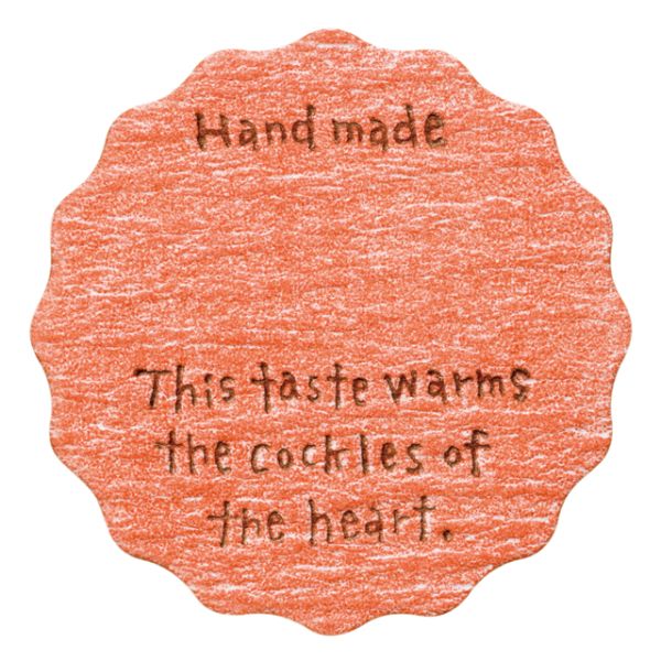 【1点】オリジナルテイスティシール(手書)-6 レッド(200枚) ヘッズ 00707235