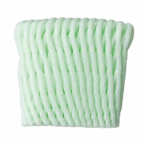 【2700点】緩衝材 FキャップHYBRID W7グリーン 信和 00710046