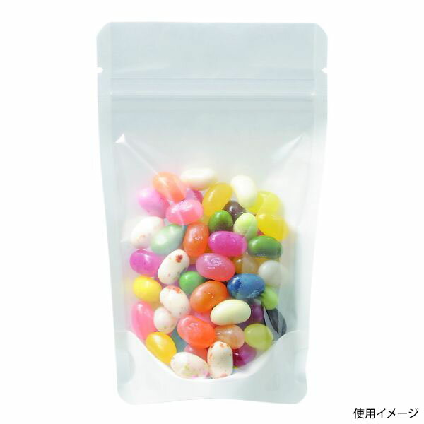 【1000点】コーヒー豆 袋 COT-875W 白クラフトスタンドチャック袋 小 ヤマニパッケージ 00731865