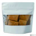 【500点】コーヒー豆 袋 COT-879W アルミスタンドチャック袋 M 窓付 マット白 ヤマニパッケージ 00731869