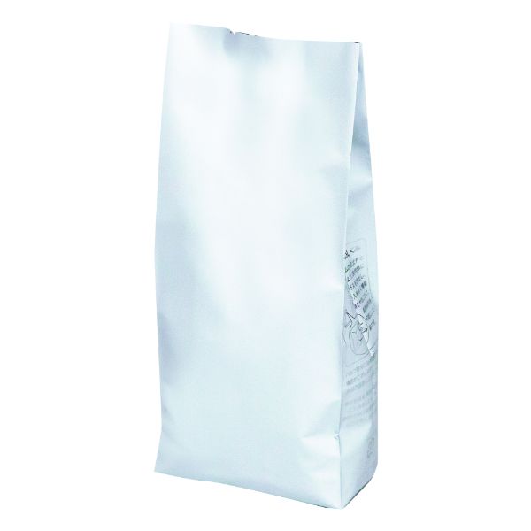 【1000点】コーヒー豆 袋 COT-912 インナーバルブ付200g用ガゼット袋 マット白 ヤマニパッケージ 00731..