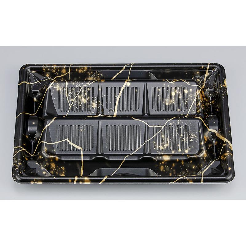 【600点】寿司容器 SF冴盛段24-17 いかずち 本体 シーピー化成 00736409