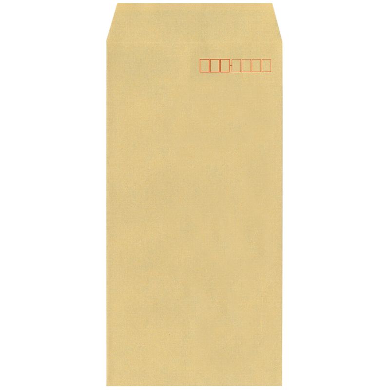 【1000点】透けないクラフト封筒 長3 テープ付 今村紙工 00736768
