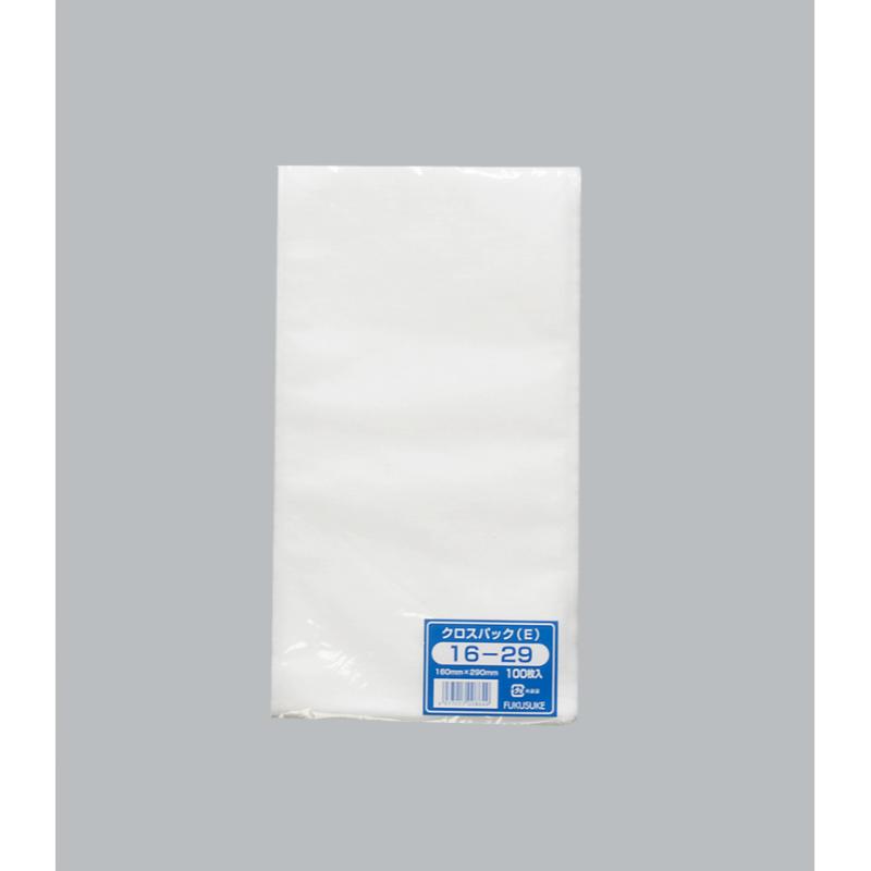 【2000点】不織布ラッピング袋 クロスパック (E) 16-29 福助工業 00753843