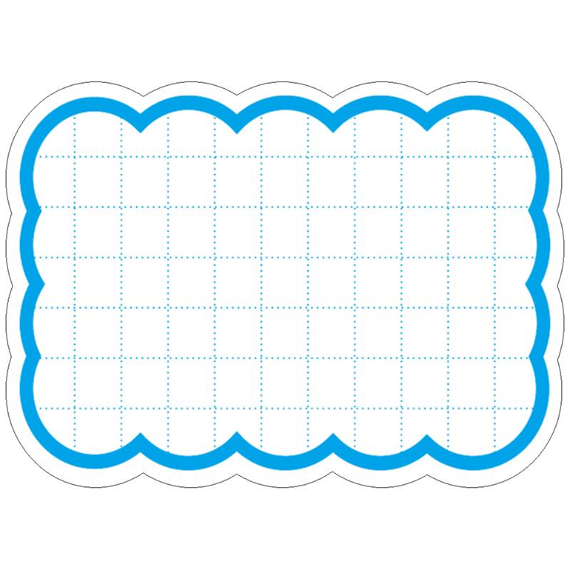 【5袋】店舗用品 16-4481 抜型カード 雲 大 ブルー 30枚入 ササガワ 00087830