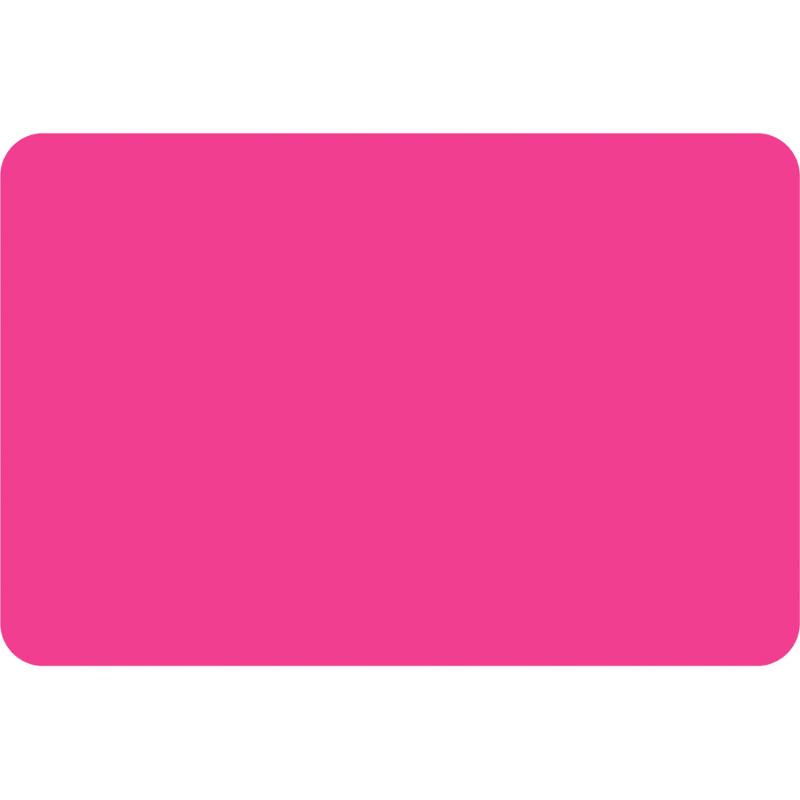 【5袋】売場備品 14-3543 ケイコーカード 大 桃 30枚入り ササガワ 00095099