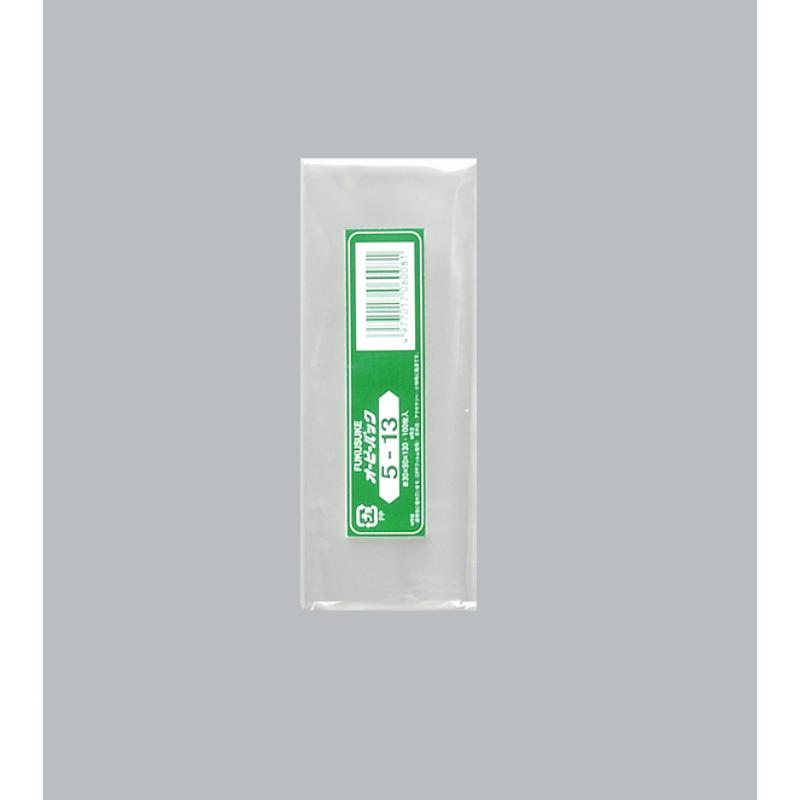 【10袋】テープ無 OPP袋 オーピーパック No.5-13 100枚入 福助工業 00107434