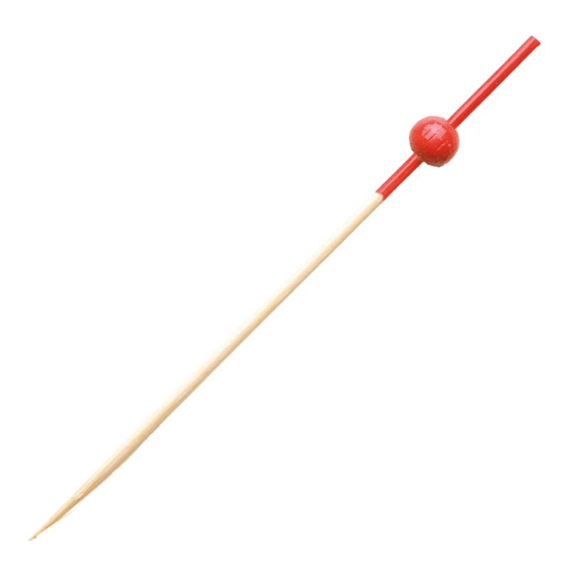 【1組】竹串 南天串(赤) 9cm 100本入 萬洋 00115936