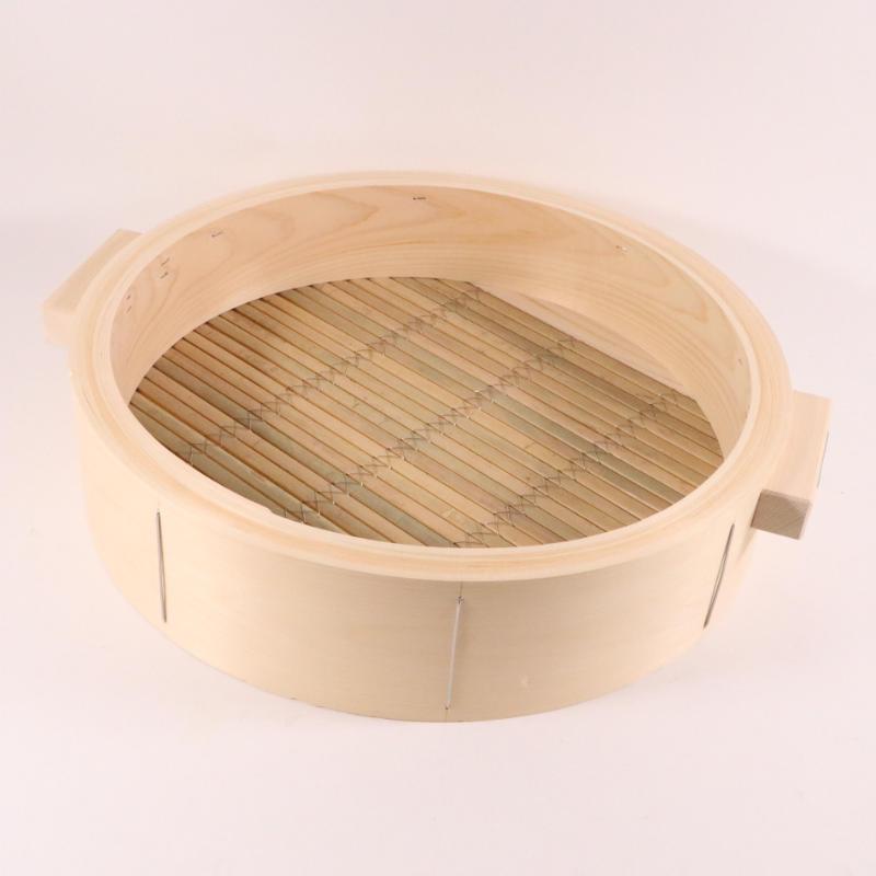 【1個】調理用品 桧中華セイロ 身 60cm 手付 00254600