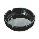 【1個】店舗用品 No.110灰皿 BK 00257661